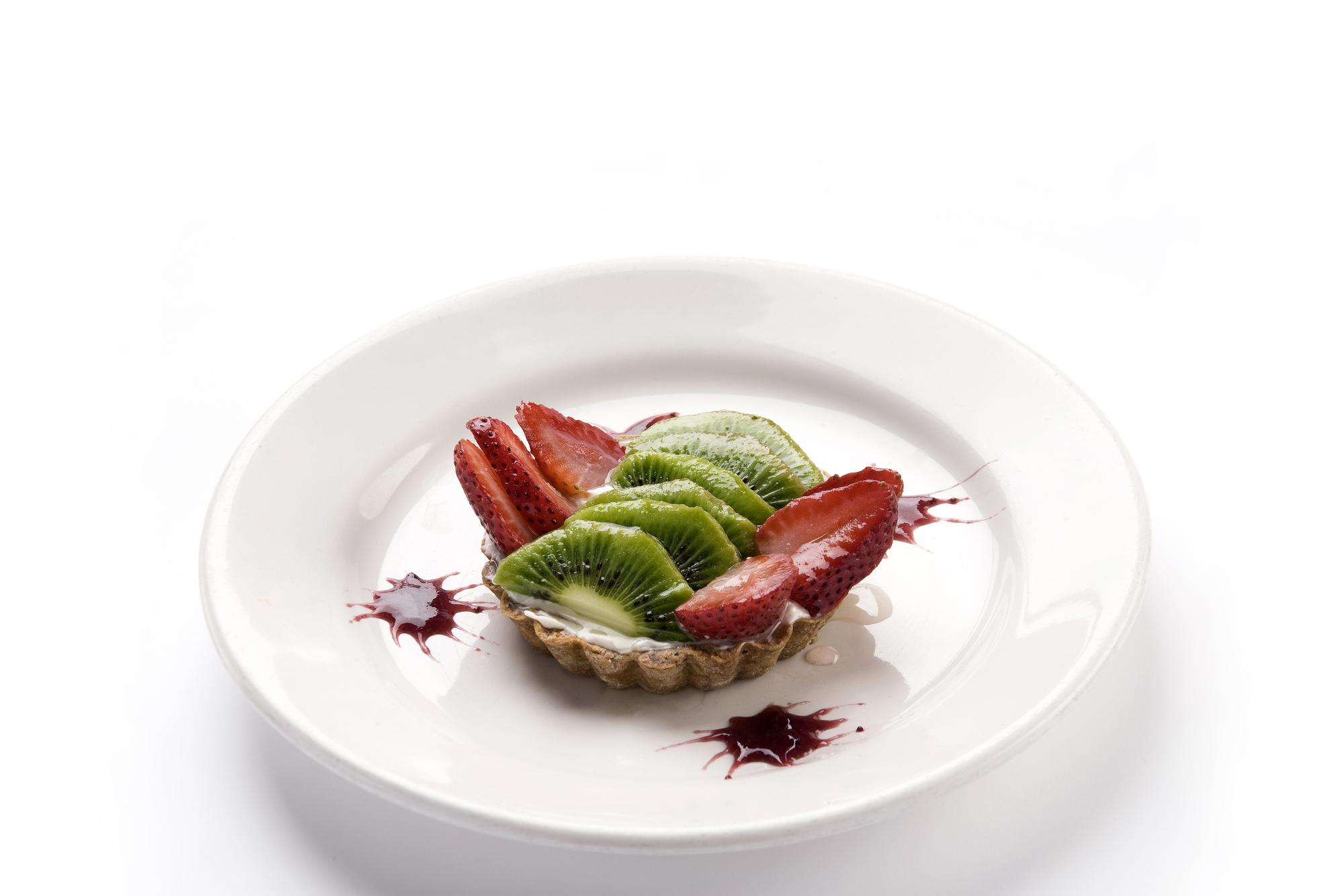 Plated signature dish close-up